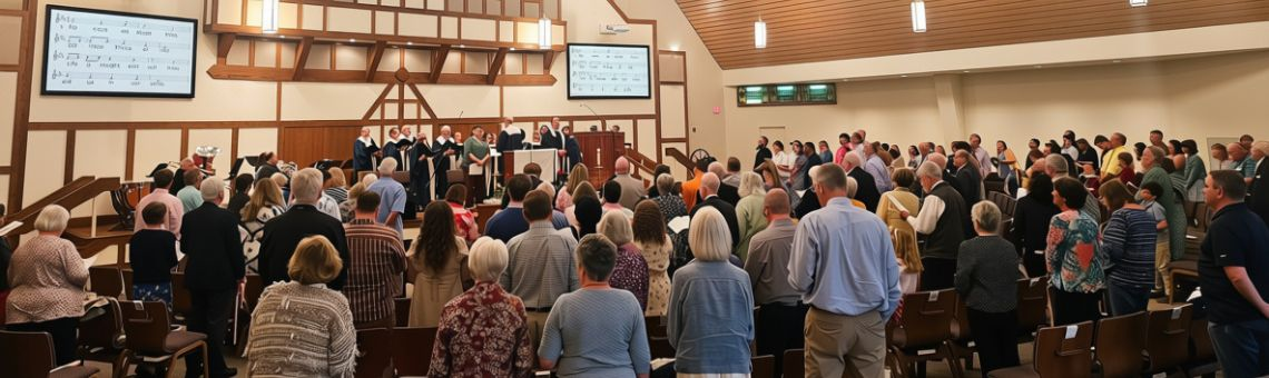 Praising God Together through Scripture, Song, Sacraments, and Prayer